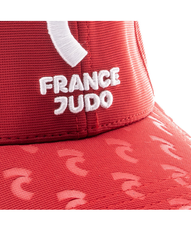 Casquette rouge France Judo