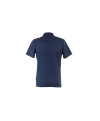 Polo bande tricolore bleu Le Coq Sportif