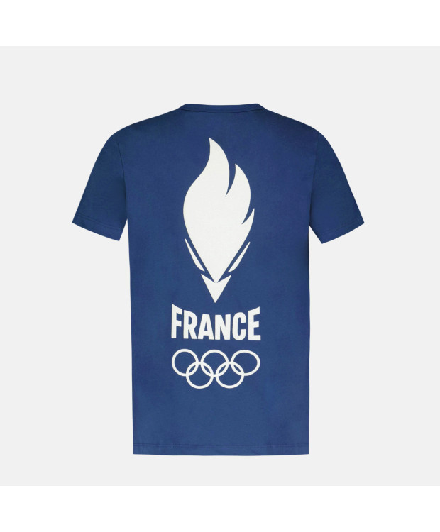 T-shirt Bleu Equipe de France Olympique Enfant