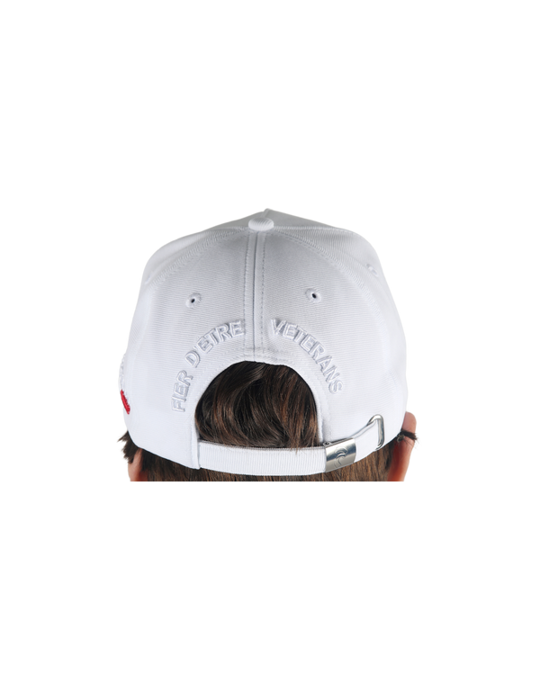 Casquette Blanche France Judo Vétéran