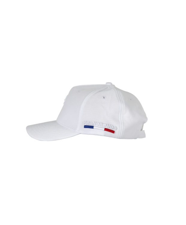 Casquette Blanche France Judo Vétéran