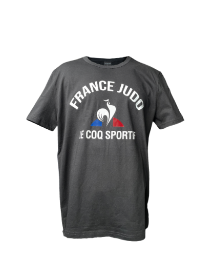 T-shirt France Judo Le Coq Sportif noir