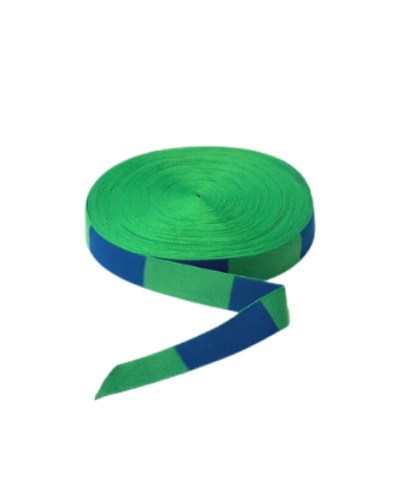 Rouleau de ceinture :  vert/bleu