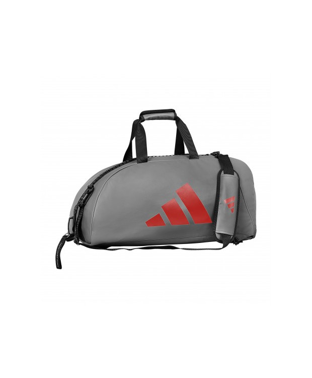 Sac de sport 2 en 1 Gris et Rouge M