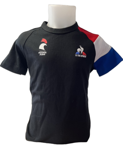 T-shirt Enfant noir Le Coq Sportif