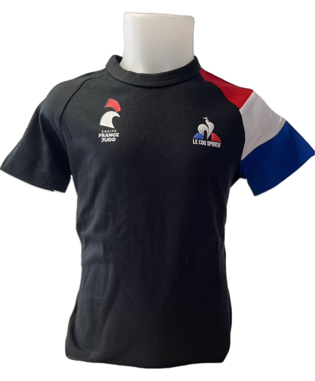 T-shirt Enfant noir Le Coq Sportif