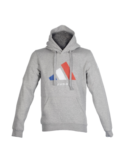 Sweat à capuche National Line Gris