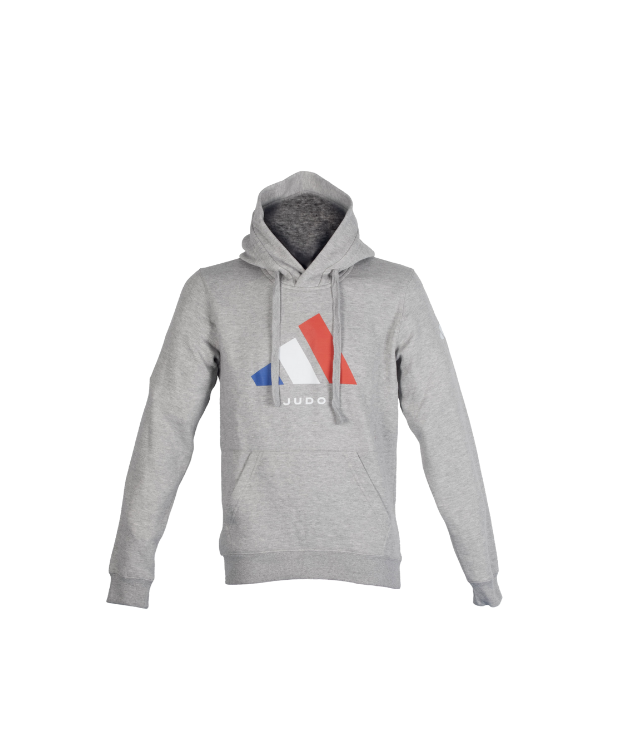 Sweat à capuche National Line Gris - Enfant