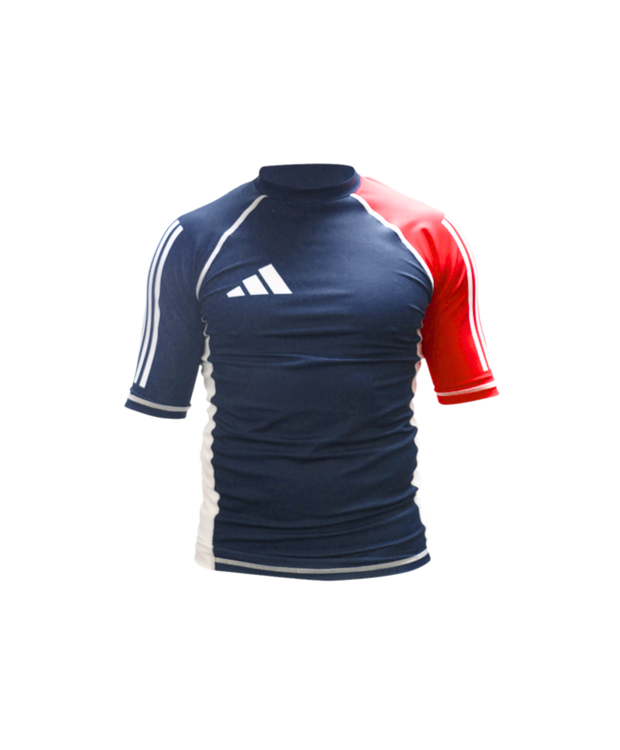 Rashguard bleu marine manches courtes - adidas