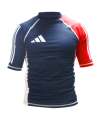 Rashguard bleu marine manches courtes - adidas