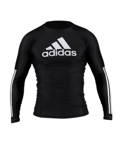 Rashguard noir manches longue - adidas