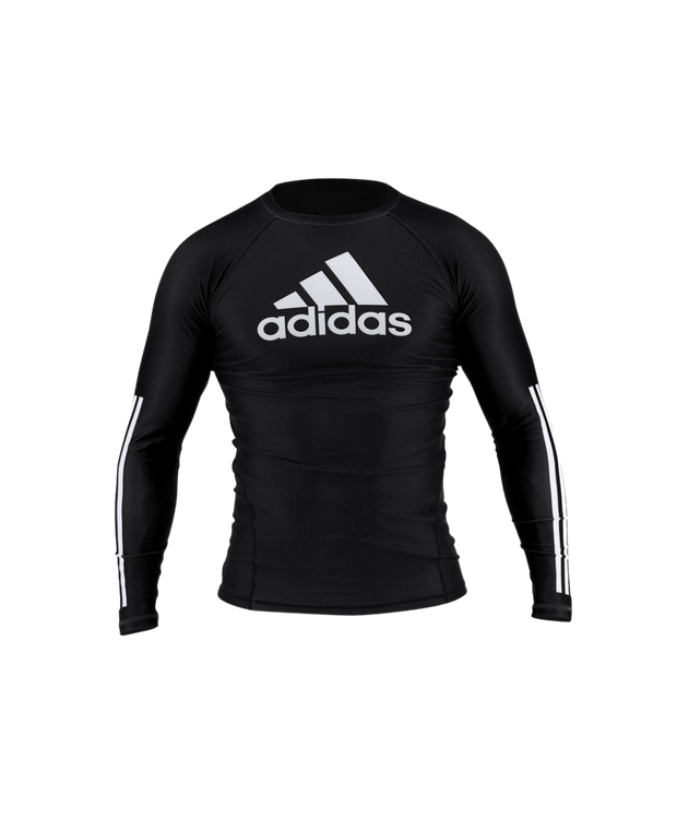 Rashguard noir manches longue - adidas
