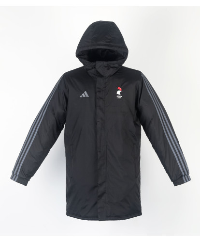 Parka longue noire adidas - Equipe de France