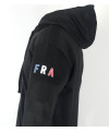 Sweat capuche Black/Carbon adidas - Equipe de France
