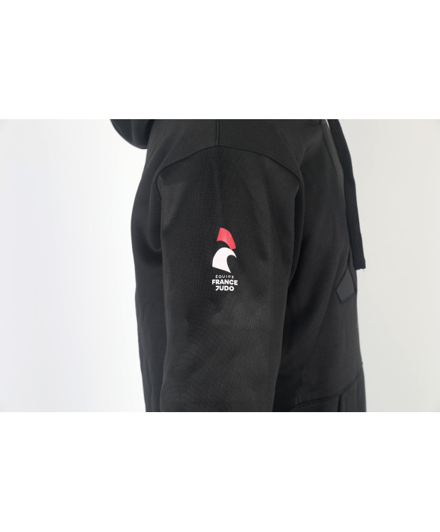 Sweat capuche Black/Carbon adidas - Equipe de France