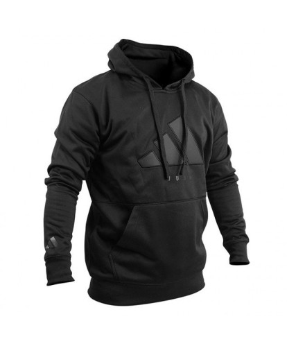 Sweat capuche Black/Carbon adidas - Equipe de France