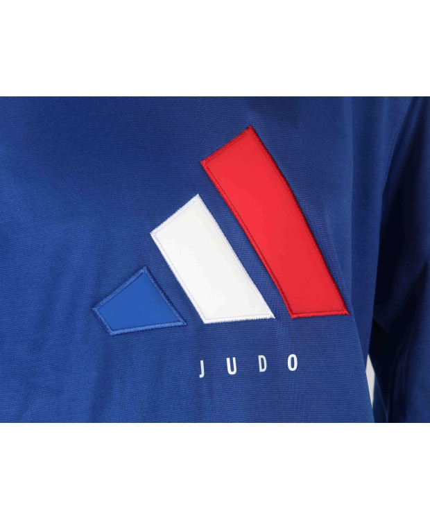 Sweat capuche Bleu BBR adidas - Equipe de France