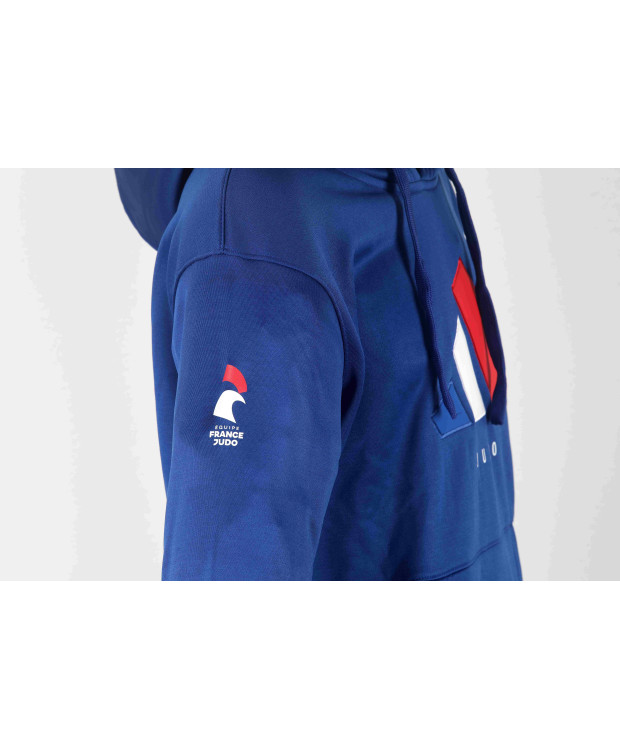 Sweat capuche Bleu BBR adidas - Equipe de France