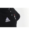 Polo noir unisexe adidas Equipe de France
