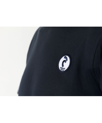 T-shirt France Judo Navy écusson