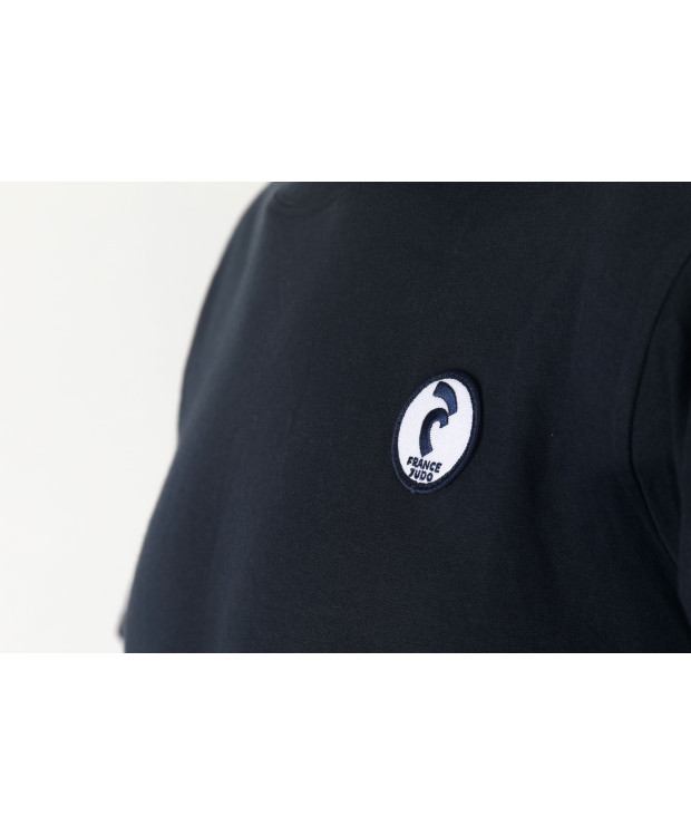 T-shirt France Judo Navy écusson