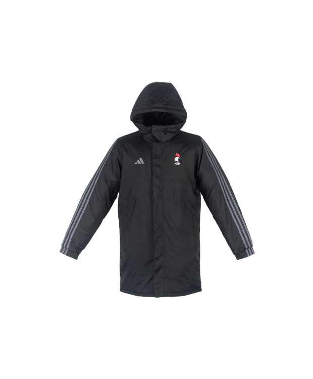 Parka longue noire adidas - Equipe de France