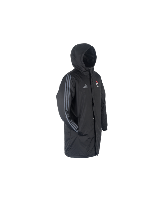 Parka longue noire adidas - Equipe de France