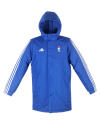 Parka longue bleue adidas - Equipe de France