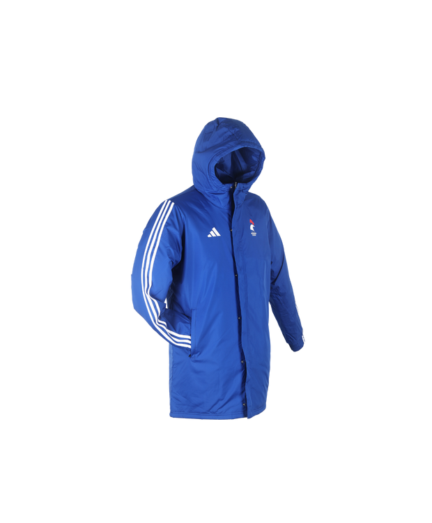 Parka longue bleue adidas - Equipe de France