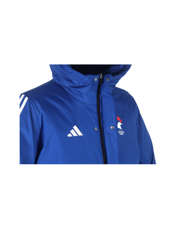 Parka longue bleue adidas - Equipe de France