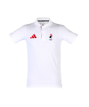 Polo blanc unisexe adidas Equipe de France