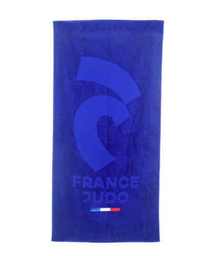 Serviette bleue France Judo