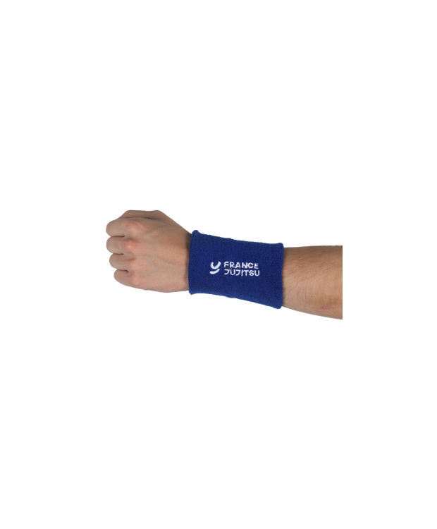 Paire de tour de poignet Jujitsu Bleu & Rouge