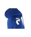 Sweat à capuche zippé France Judo bleu roi