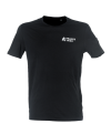 T-shirt noir unisexe manches courtes France Taïso