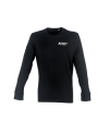 T-shirt noir unisexe manches longues France Taïso