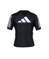 Rashguard noir manches courtes