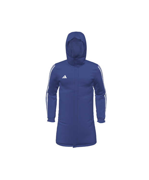 Parka Longue Adidas Bleu