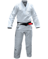 Kimono de JJB "CONTEST" Blanc/Argent - adidas
