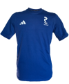 T-shirt bleu France Judo Vétérans - adidas