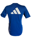 T-shirt bleu France Judo Vétérans - adidas