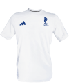 T-shirt blanc adidas France Judo Vétérans