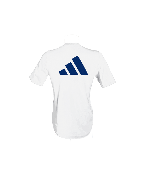 T-shirt blanc adidas France Judo Vétérans