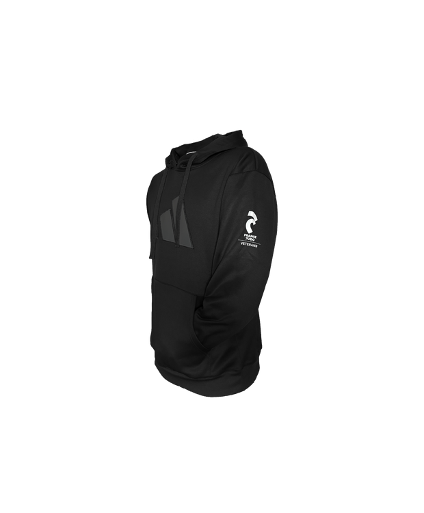 Sweat à capuche noir France Judo Vétérans - adidas