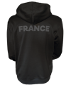 Sweat à capuche noir France Judo Vétérans - adidas
