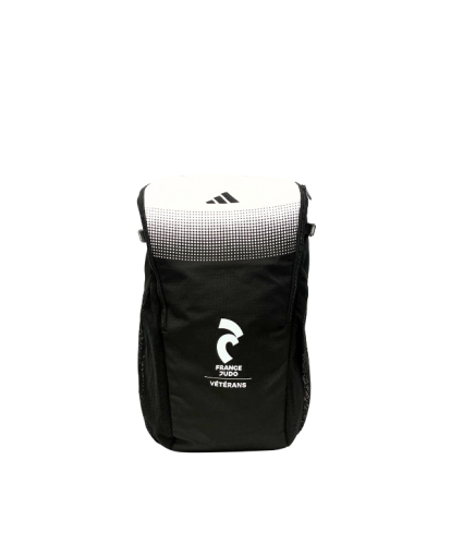 Sac noir/blanc adidas France Judo Vétérans - Taille L