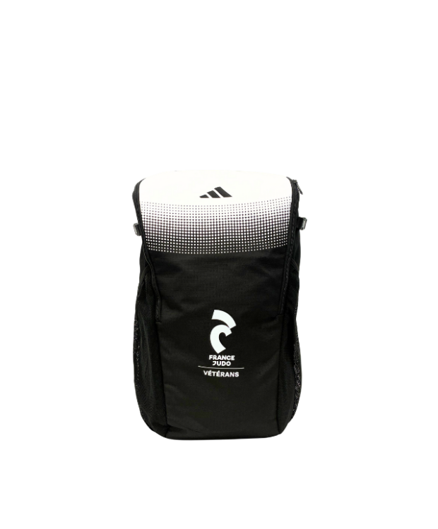 Sac noir/blanc adidas France Judo Vétérans - Taille L
