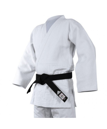 Judogi Blanc adidas Champion II - Made in Japan - Coupe Regular