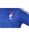 T-shirt bleu entraînement adidas - Equipe de France