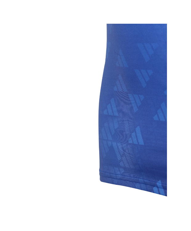 T-shirt bleu entraînement adidas - Equipe de France